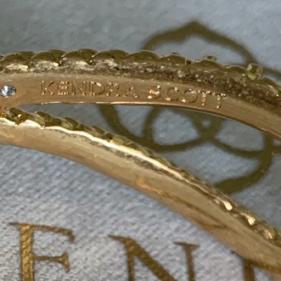 Kendra Scott vintage two pieces snake style signature size 7 Ring & br… - Picture 13 of 15